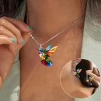 Antique Hummingbird Necklace