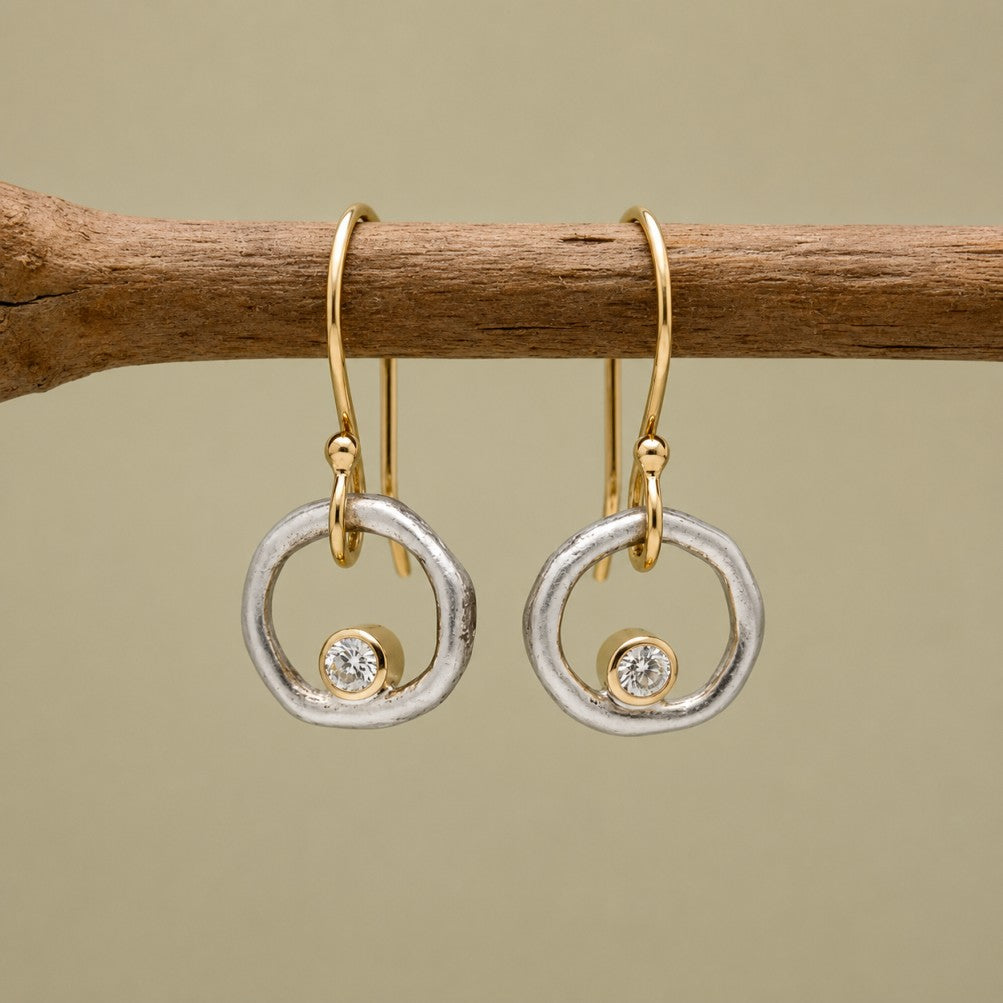 Luxe Vintage Zirconia Earrings