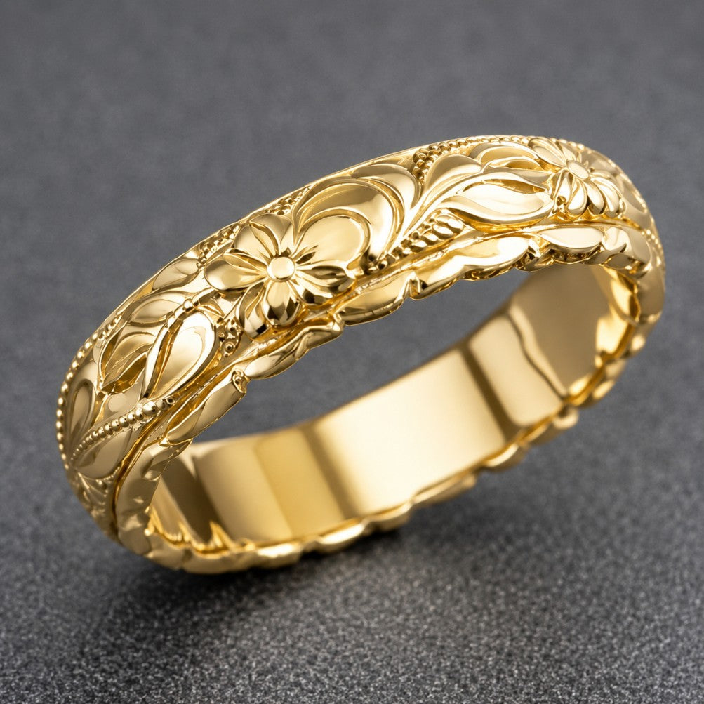 Infinity Gold Chain Ring