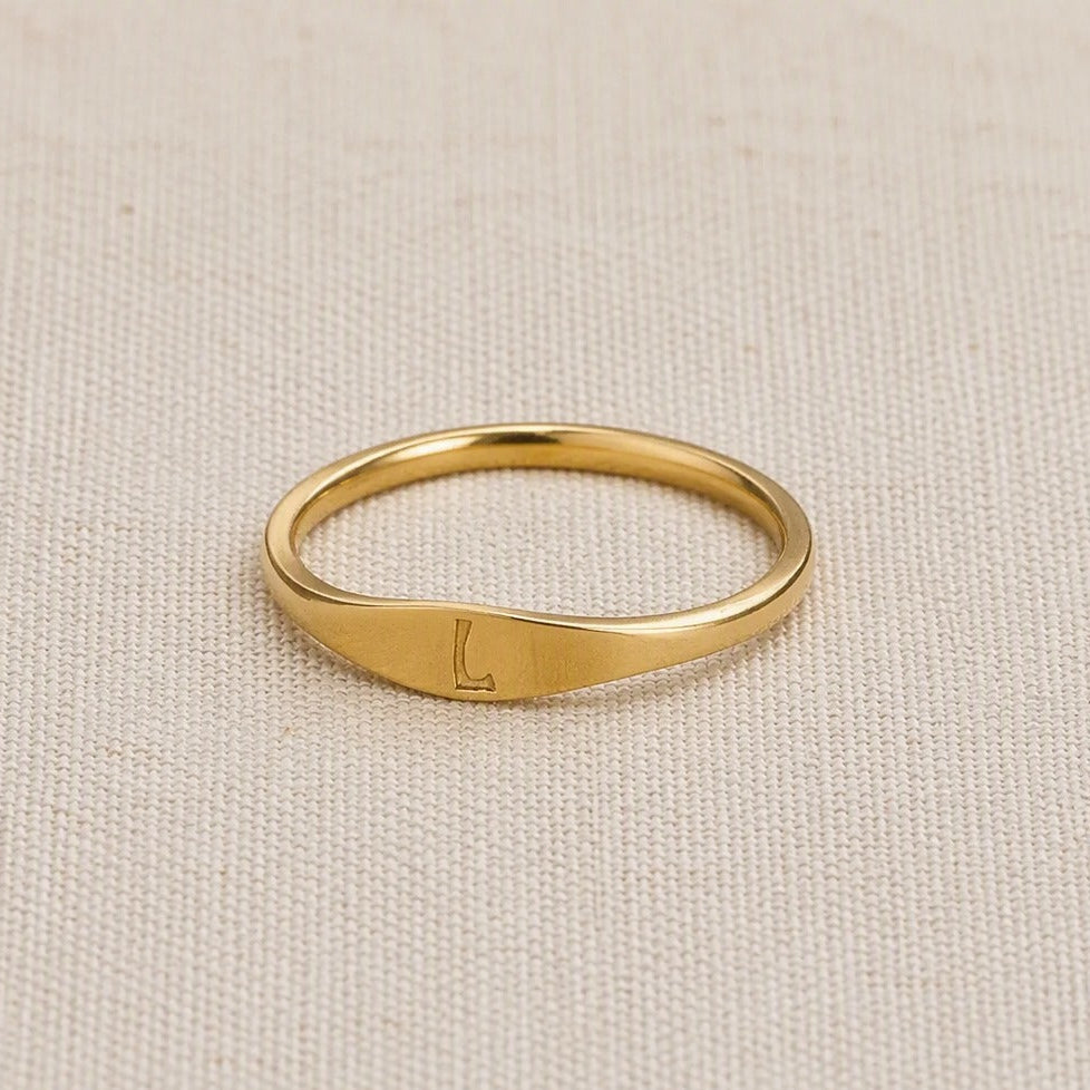 Liora Letter Ring Collection
