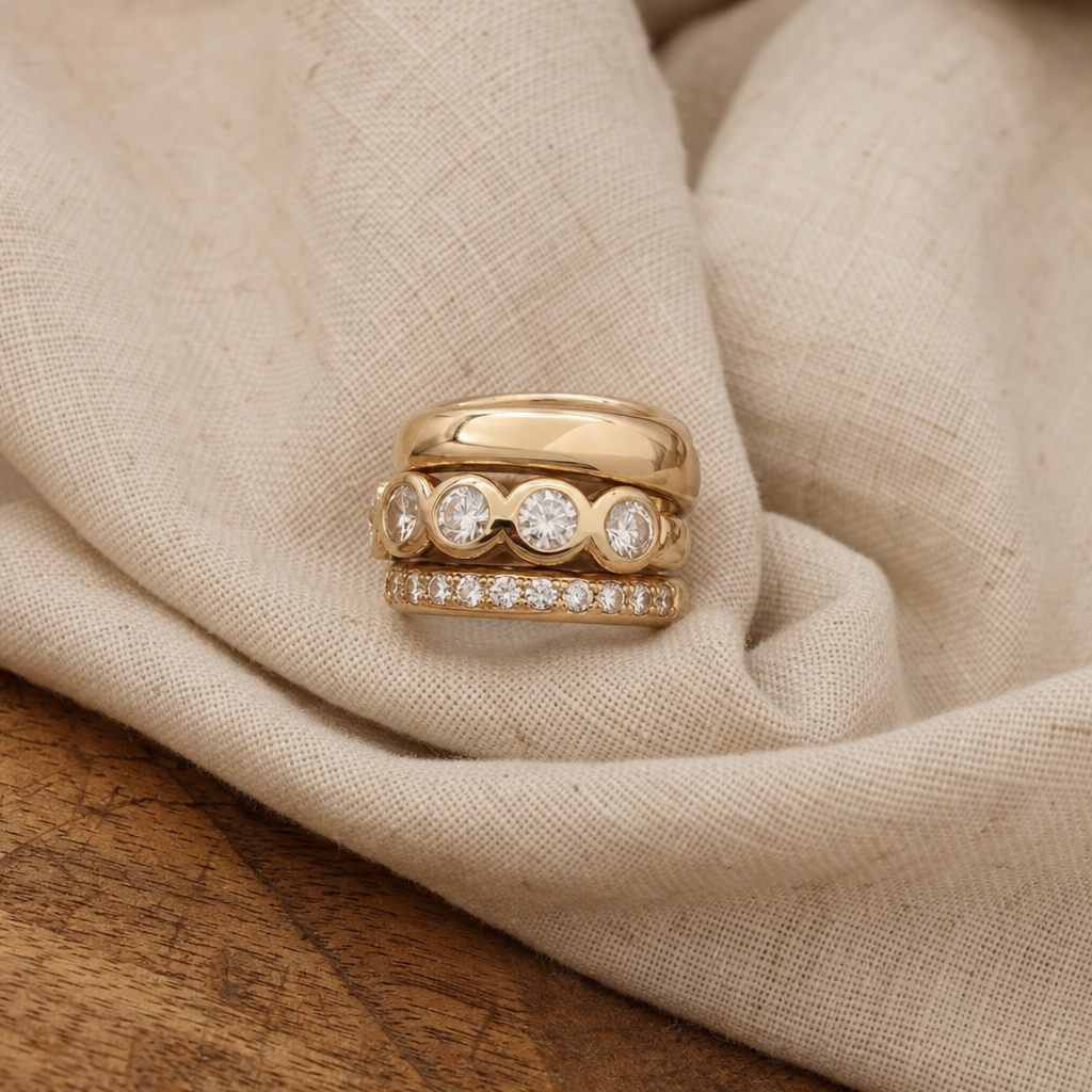 Magic Gold Forge Ring Set