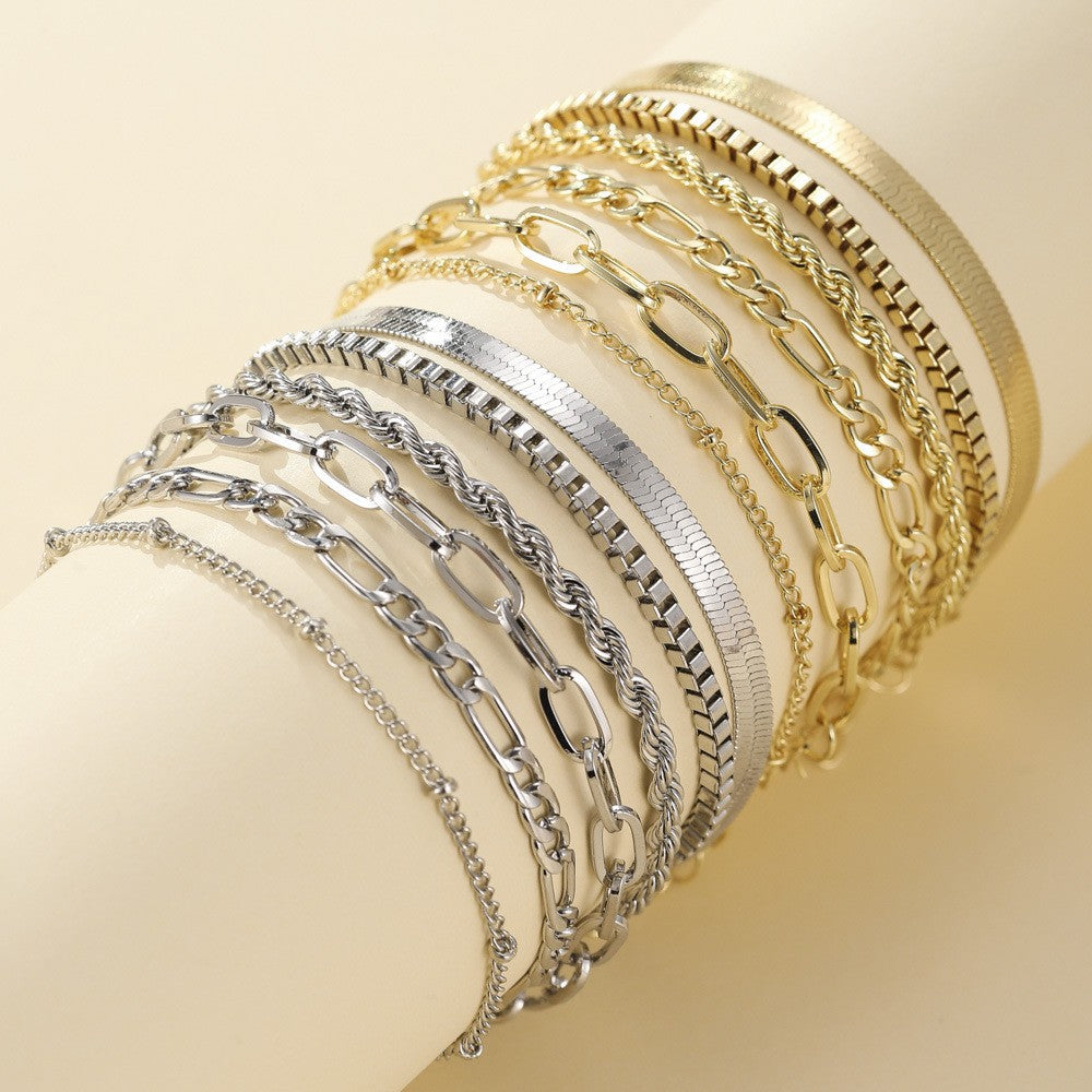 Ellis Renner Bracelet Set Gold