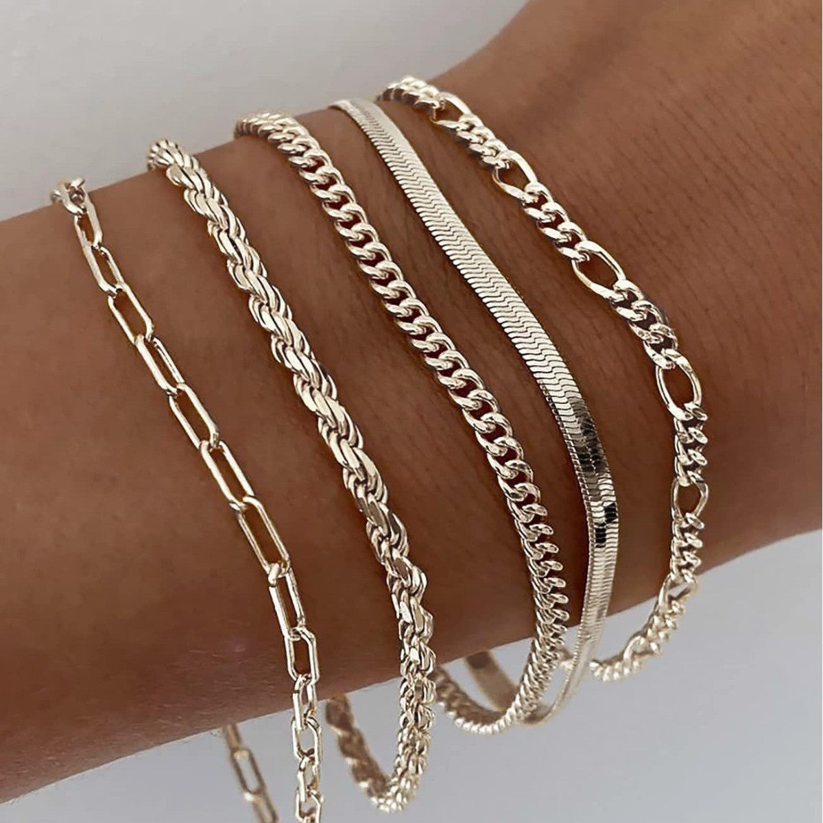 Ellis Renner Bracelet Set Gold