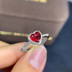 Delara Carmessia White Gold Ring