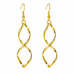 Handmade Spiral Dangle Earrings