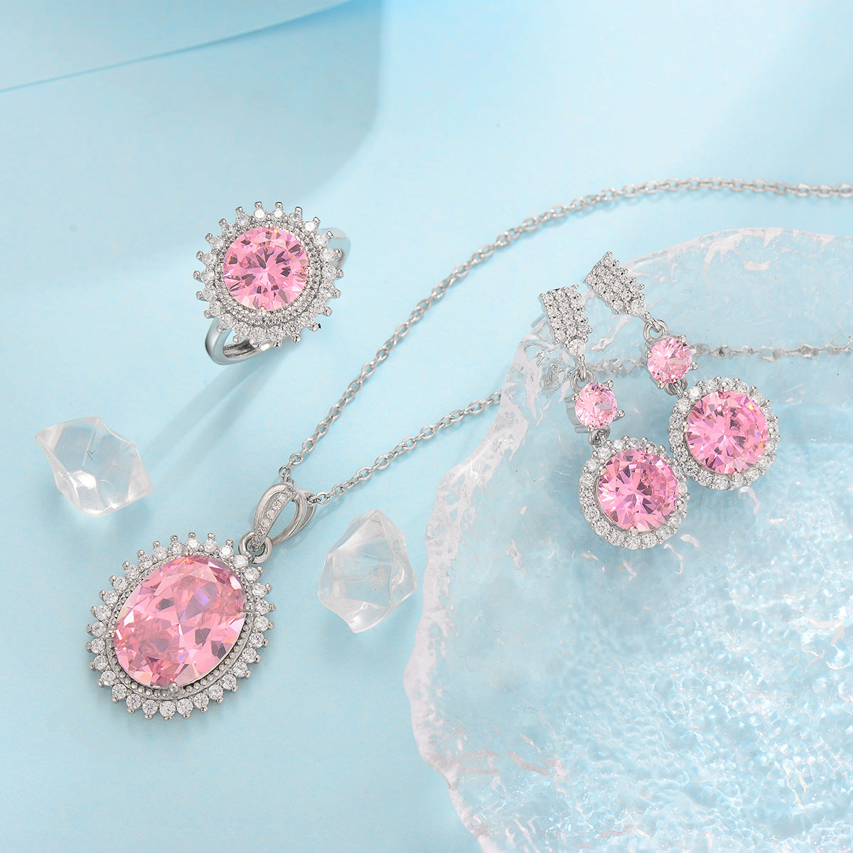 Aurielle Solwyn White Gold Set