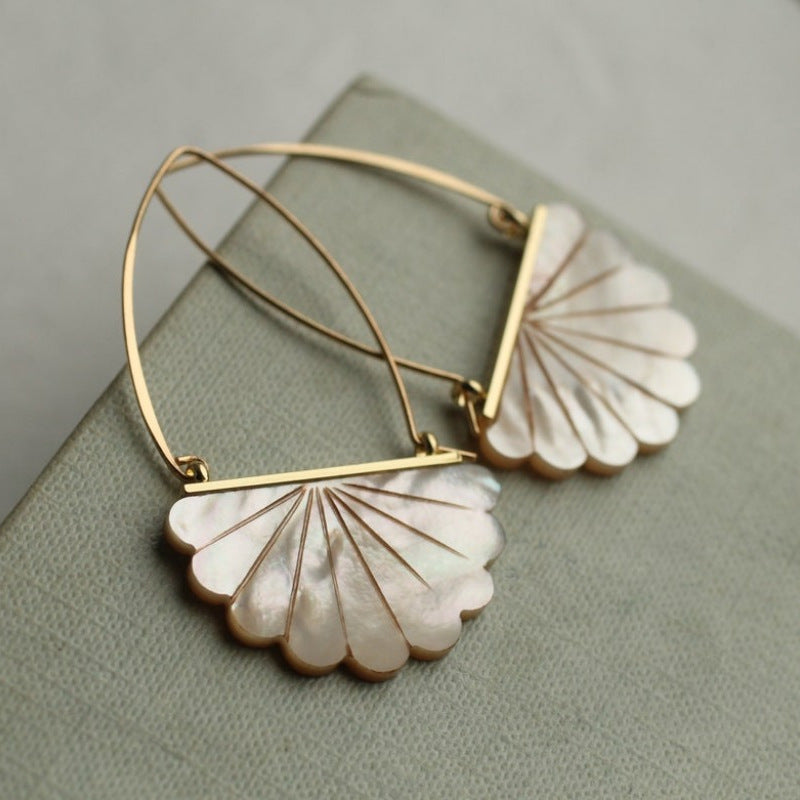 Faux Pearl Bridal Earrings