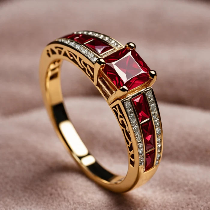 Ruby Empress Luxury Ring