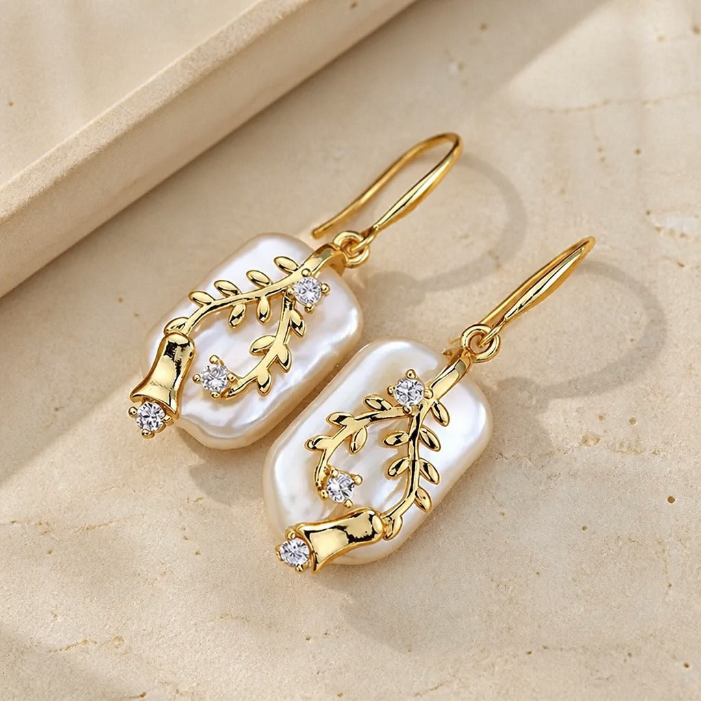 Pearl Prestige Drop Earrings