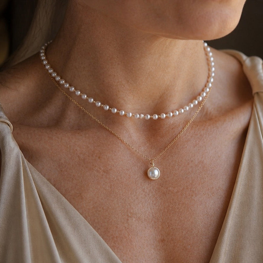 Pearl Majesty Choker Necklace