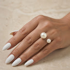 Elevated Statement Open Ring