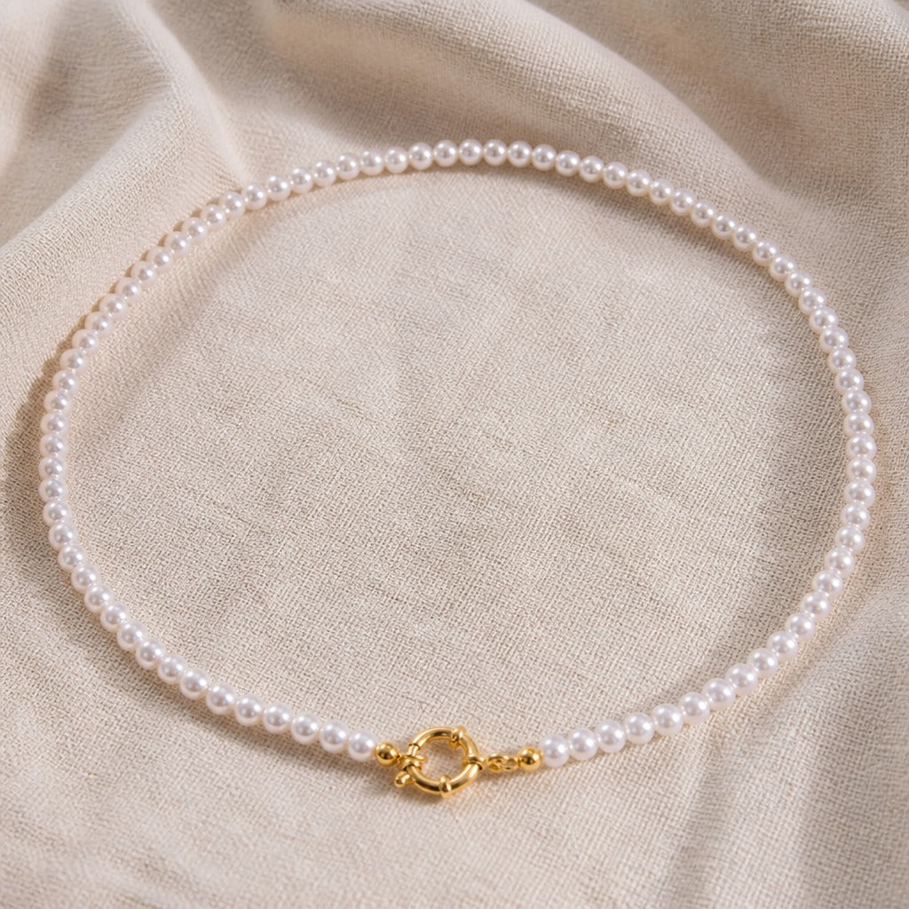 Pearl Halo Signature Necklace