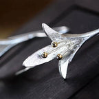 Classic Silver Flower Earrings