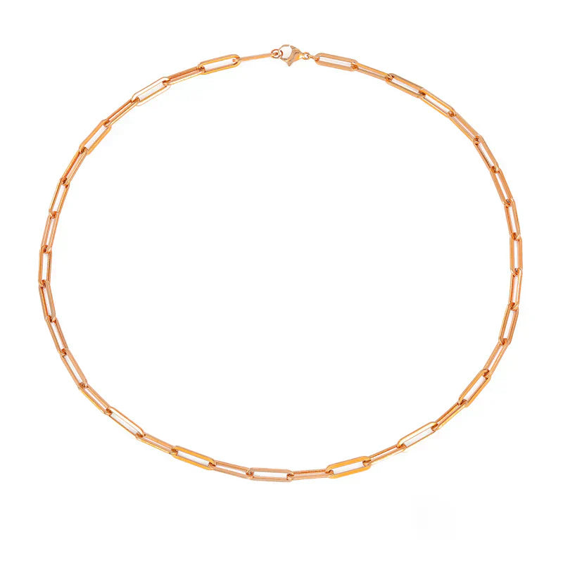 Archen White Gold Chain Necklace