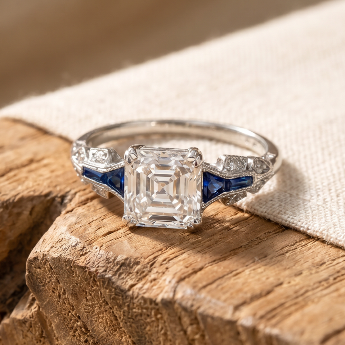 Royal Blue Heirloom Ring
