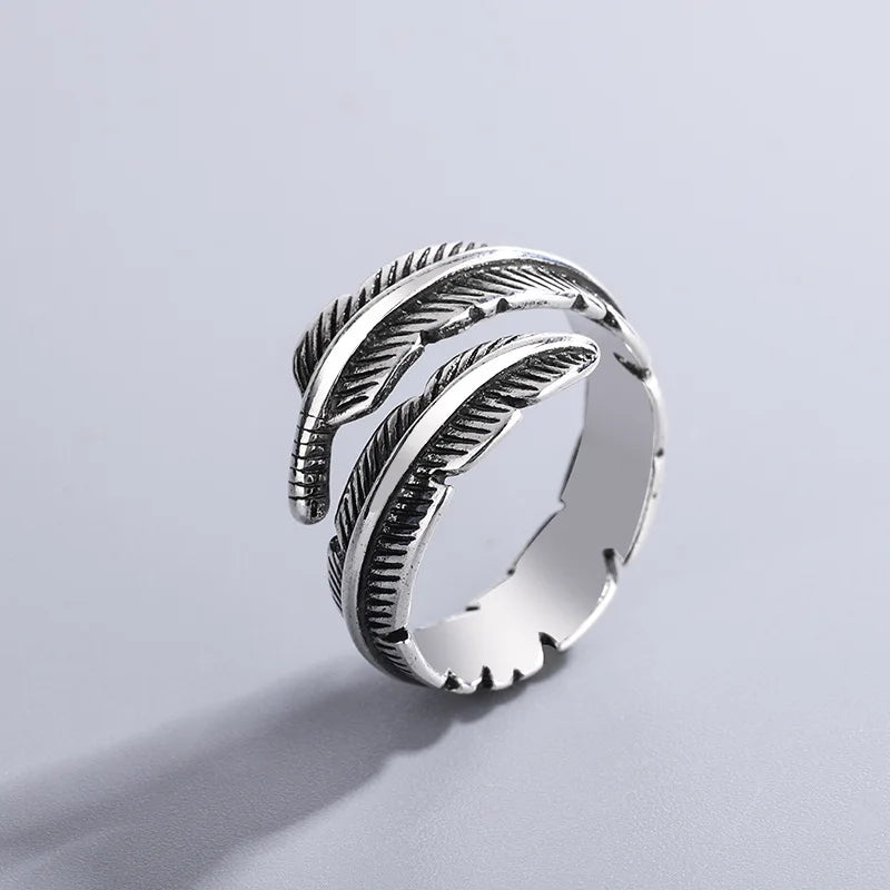 Angel Feather Memorial Ring