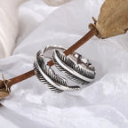 Angel Feather Memorial Ring