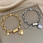 Heartened Gold Vintage Bracelet