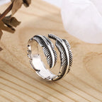 Angel Feather Memorial Ring