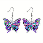 Butterfly Drop Earrings