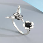Hummingbird Open Style Ring