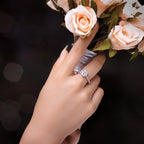 Elite Round Crystal Ring