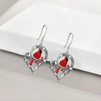 Memorial Cardinal Earrings