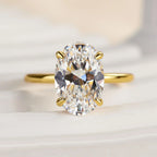 Timeless Oval Zircon Ring