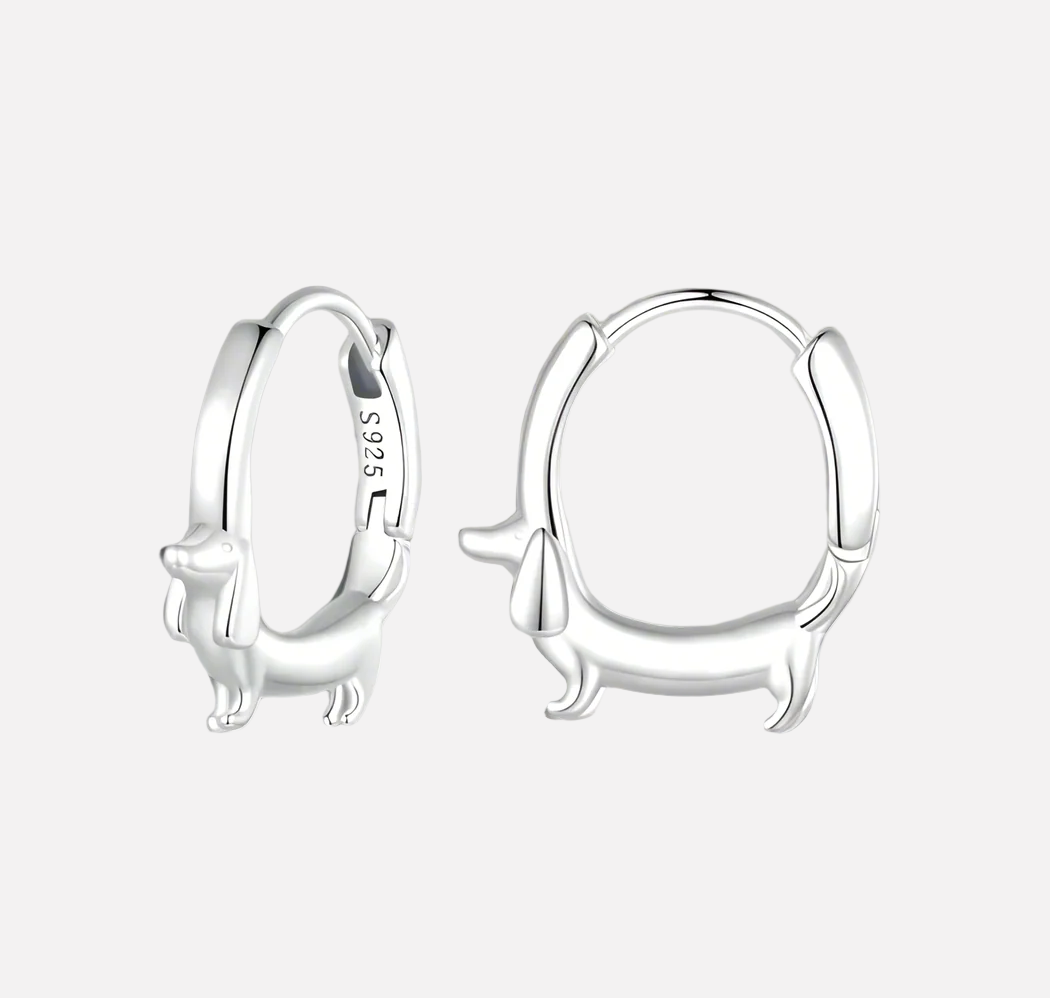 Luxe Dachshund Earrings