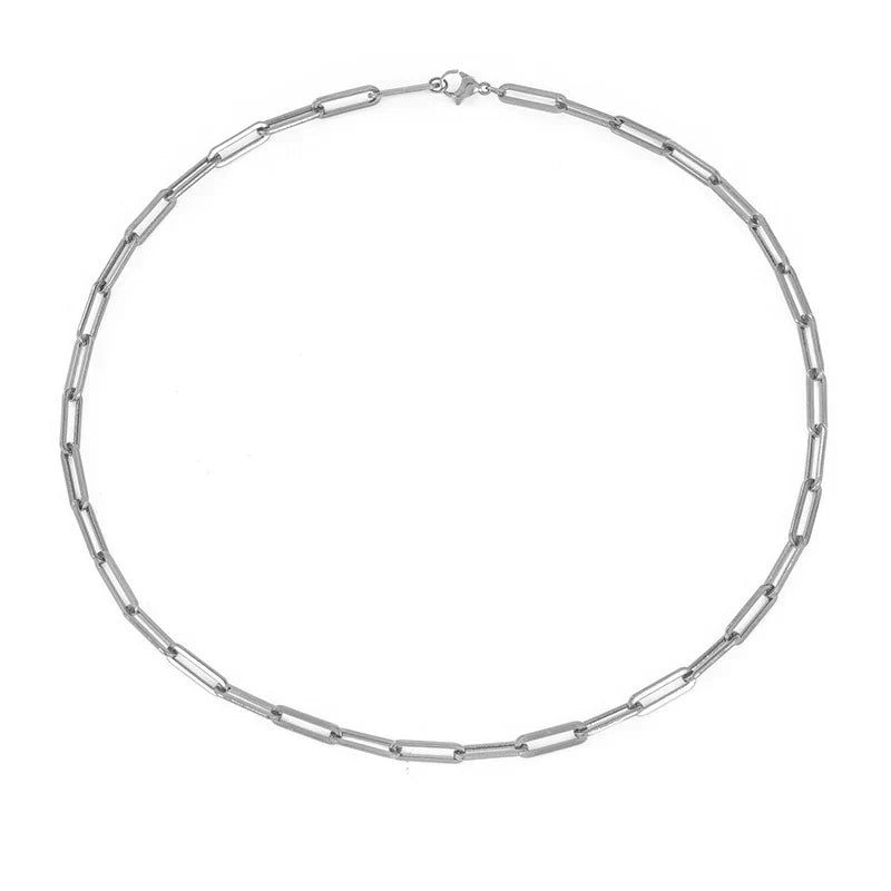 Archen White Gold Chain Necklace