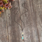 Vintage Owl Bar Necklace