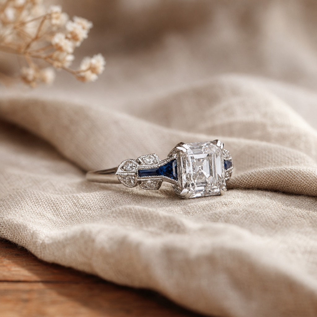 Timeless Royal Blue Heirloom Ring