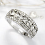 Timeless Zirconia Silver Ring