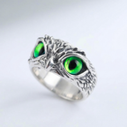 Elegant Owl Statement Ring