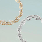 Isla Marina White Gold Classic Bracelet