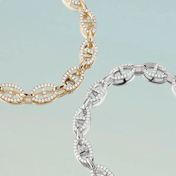 Isla Marina White Gold Classic Bracelet