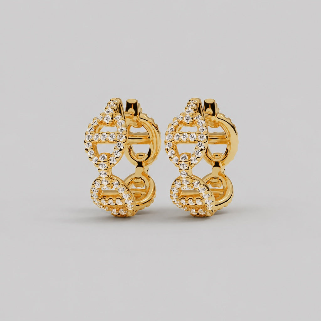 Isla Marina Crystals Earring