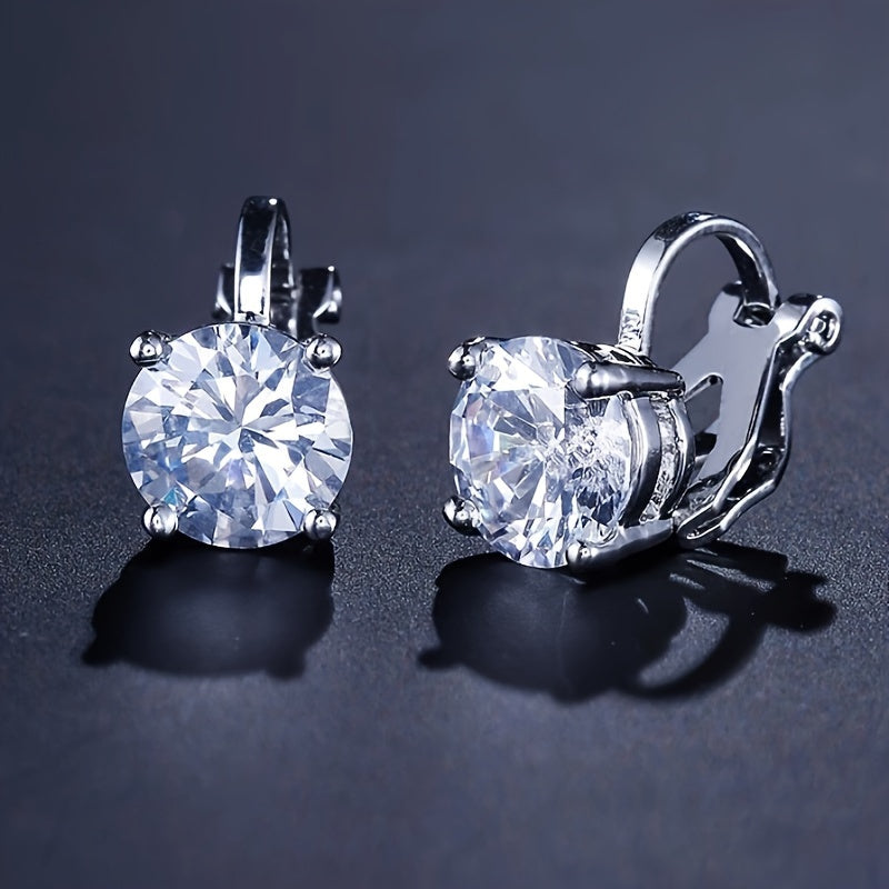 Timeless Cubic Zirconia Earrings