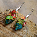 Wildflower Leaf Boho Earrings