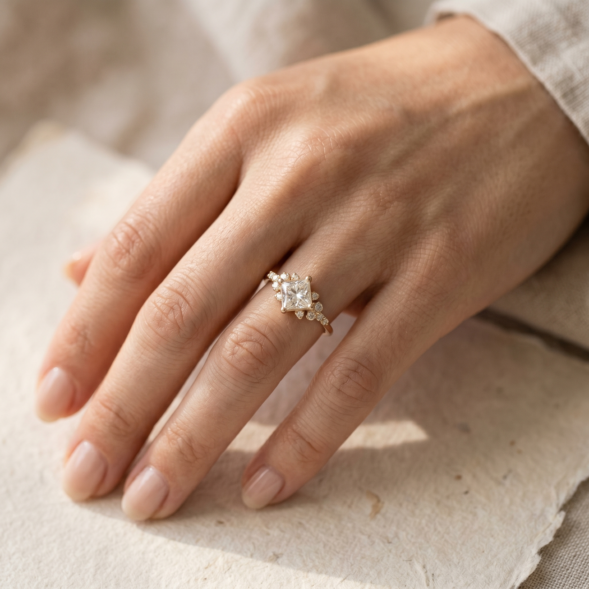 Refined Delysian Queen Ring