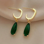 Delyth Virenelle Emerald Earrings