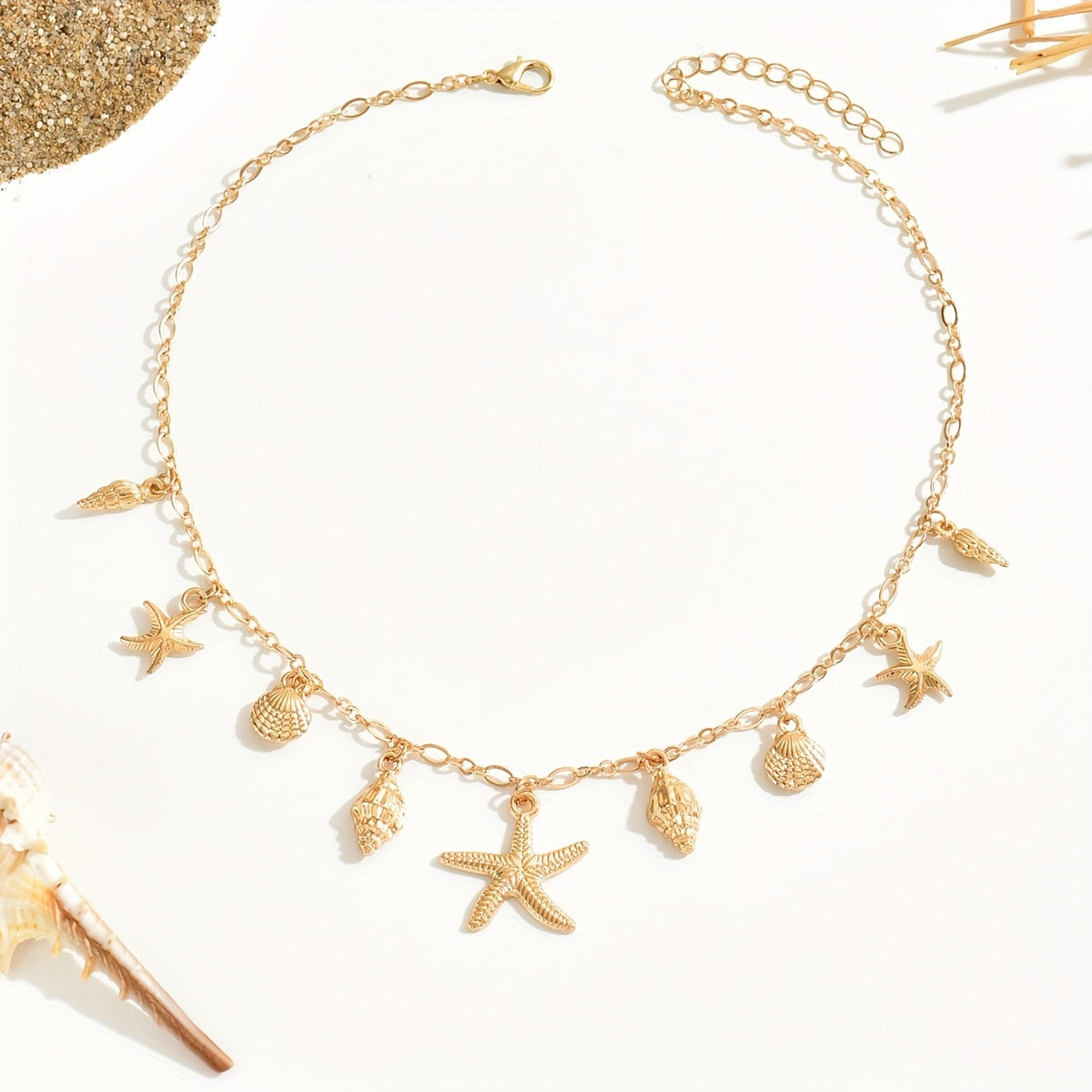 Vintage Boho Coastal Necklace