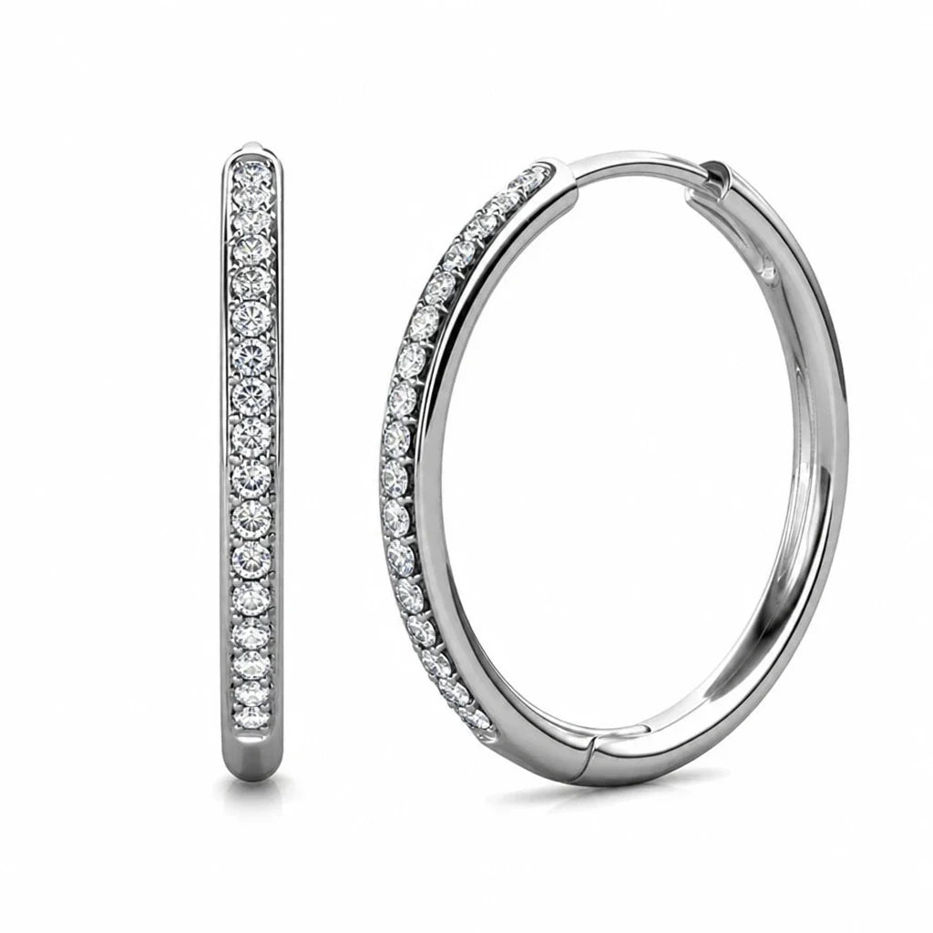 Sorel Pave Gold Timeless Earrings