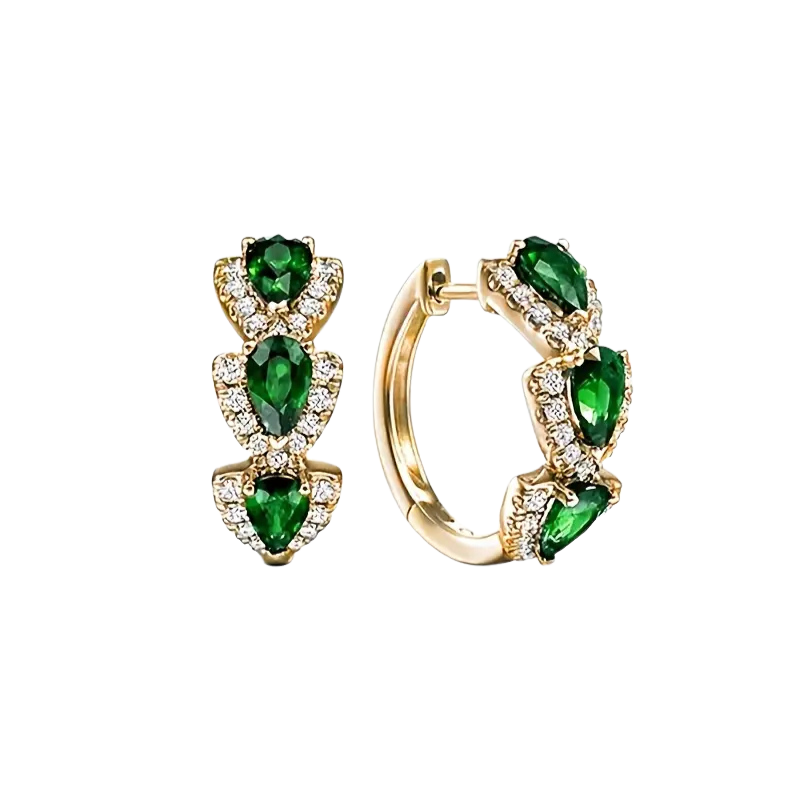 Sylvarra Jadelisse Emerald Earrings