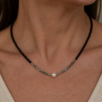 Noir Pearl Artisan Necklace