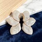 Delicate Glaze Flower Earrings