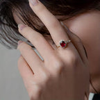 Empress Red Gold Ring