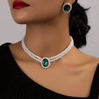 Evelina Marchand Emerald Set