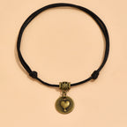 Delicate Boho Heart Anklet