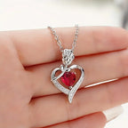 Rosira Emberveil White Gold Necklace
